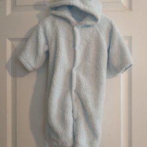 SUPER SOFT & PLUSH LIGHT BLUE BUNNY PJ's - SIZE 9-12 MONTHS